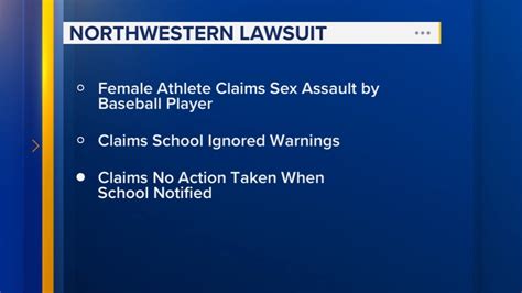 Lawsuit claims Northwestern ignored rape allegations from women's lacrosse player